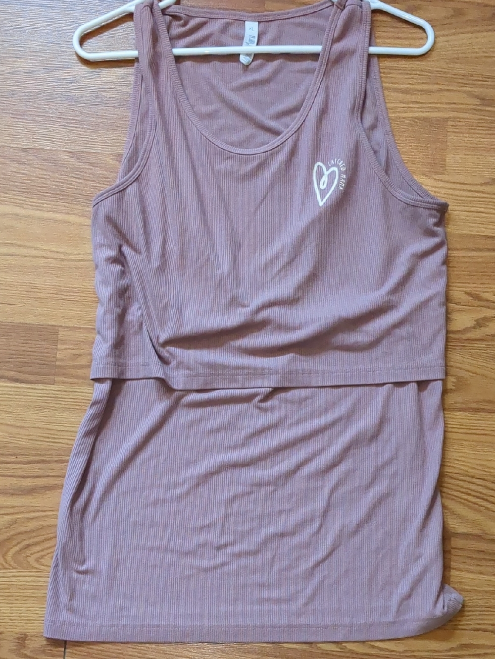 Latched Mama Love Ribbed Nursing Tank